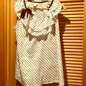 Motherhood polka dots too w bow